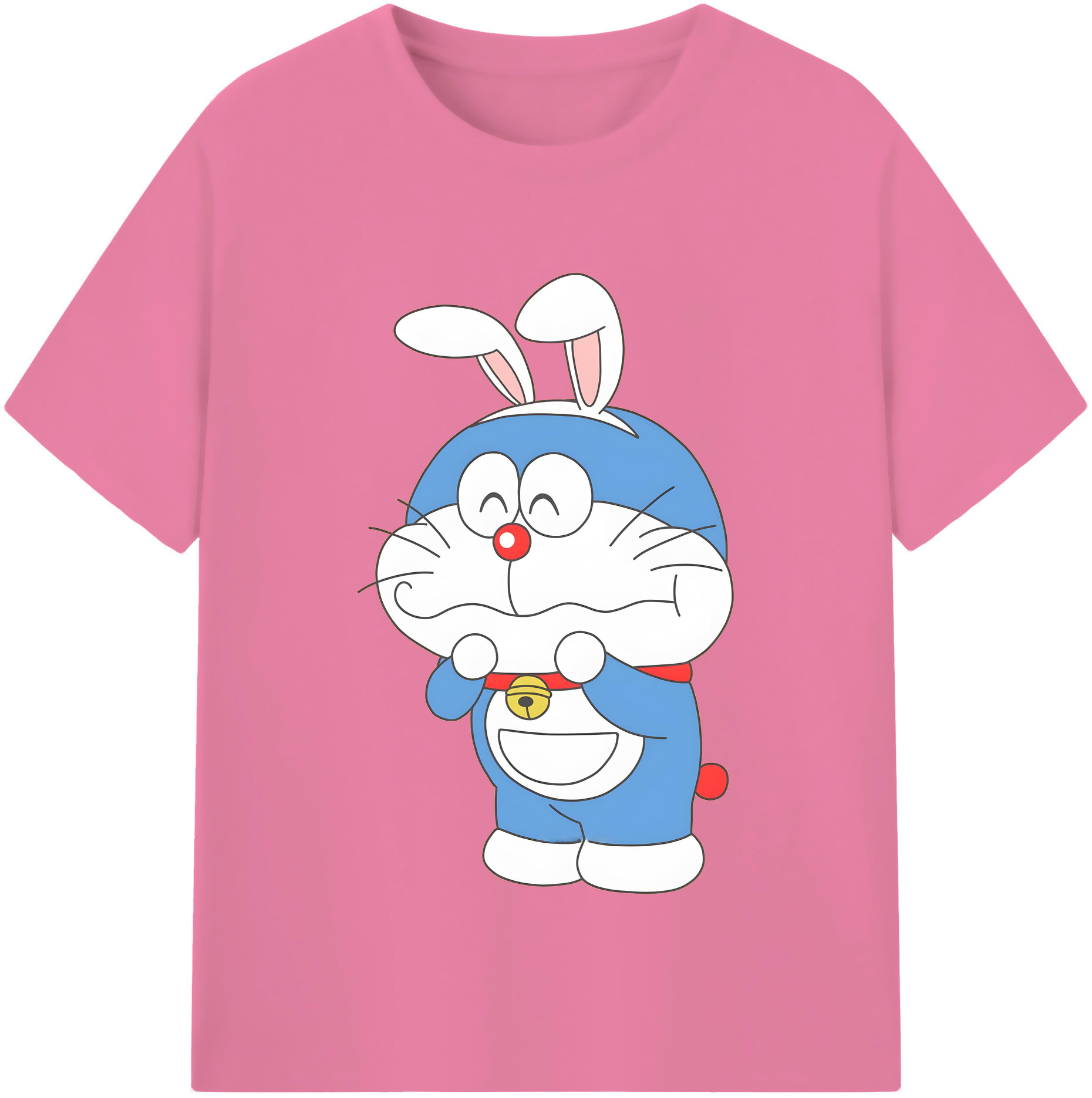 （画像用） ドラえもん Doraemon 綿100％半袖Tシャツ（フロントプリント）